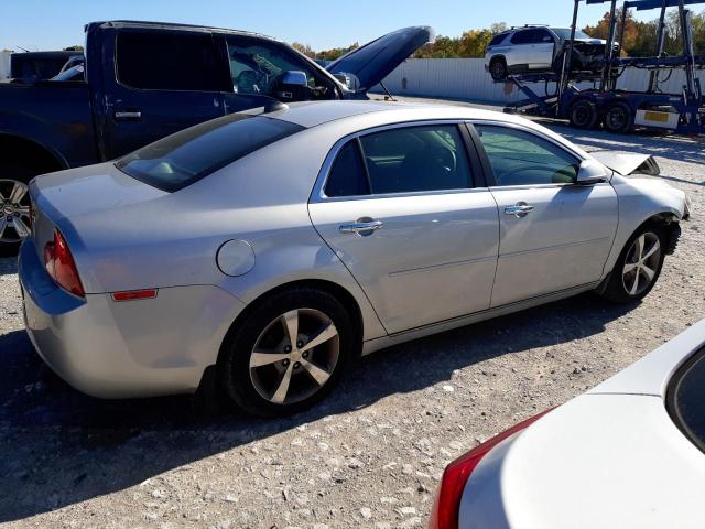 1G1ZC5E00CF108682 - 2012 CHEVROLET MALIBU 1LT SILVER photo 3