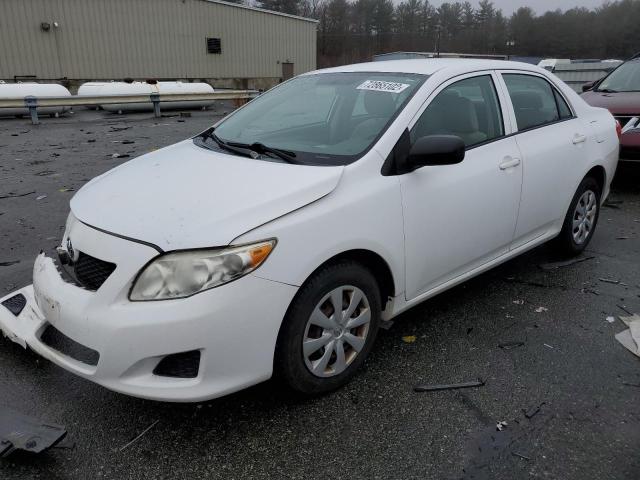1NXBU40E79Z019453 - 2009 TOYOTA COROLLA BASE WHITE photo 1