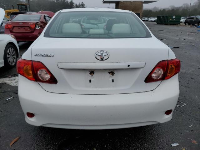 1NXBU40E79Z019453 - 2009 TOYOTA COROLLA BASE WHITE photo 6
