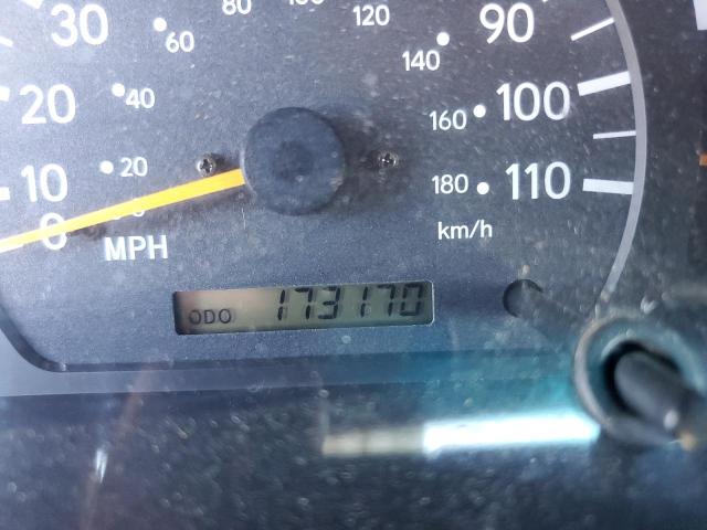 4TASN92N9YZ584201 - 2000 TOYOTA TACOMA XTRACAB PRERUNNER ვერცხლისფერი ფოტო 9