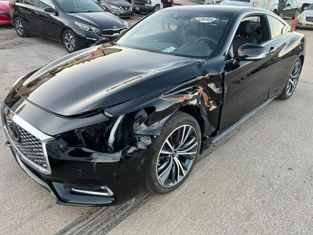 JN1EV7KK6NM600880 - 2022 INFINITI Q60 LUXE BLACK photo 2