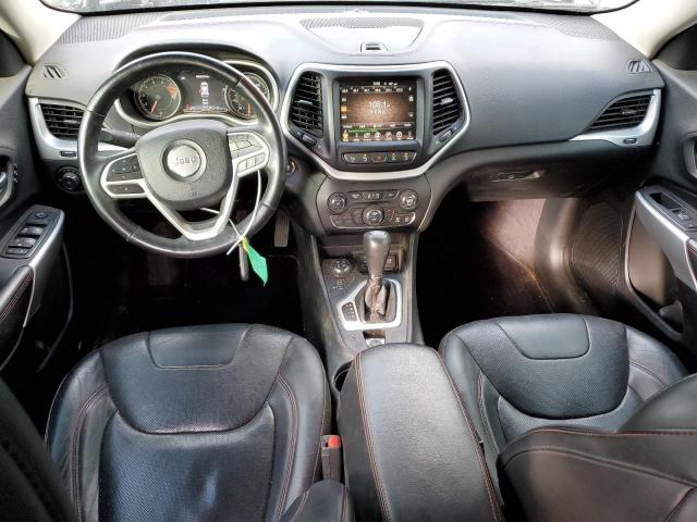 1C4PJMBS5HW658374 - 2017 JEEP CHEROKEE TRAILHAWK BLACK photo 8