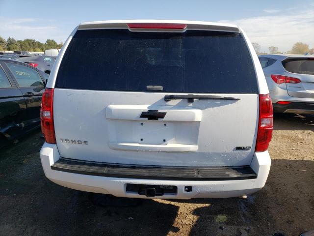 1GNFK13019R233827 - 2009 CHEVROLET TAHOE K1500 LS WHITE photo 6