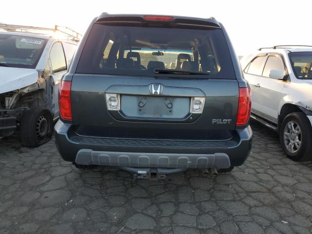 2HKYF18503H599769 - 2003 HONDA PILOT EXL CHARCOAL photo 6