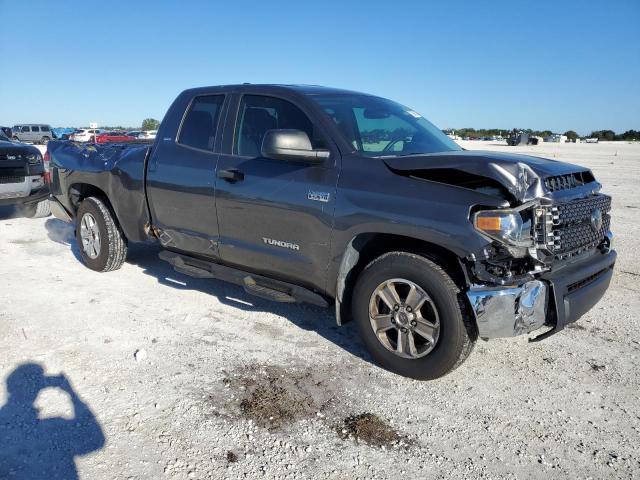 5TFRY5F14LX266856 - 2020 TOYOTA TUNDRA DOUBLE CAB SR/SR5 GRAY photo 4