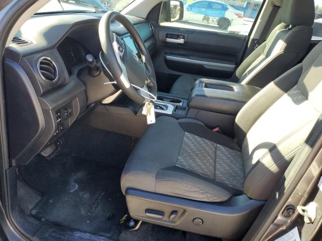 5TFRY5F14LX266856 - 2020 TOYOTA TUNDRA DOUBLE CAB SR/SR5 GRAY photo 7