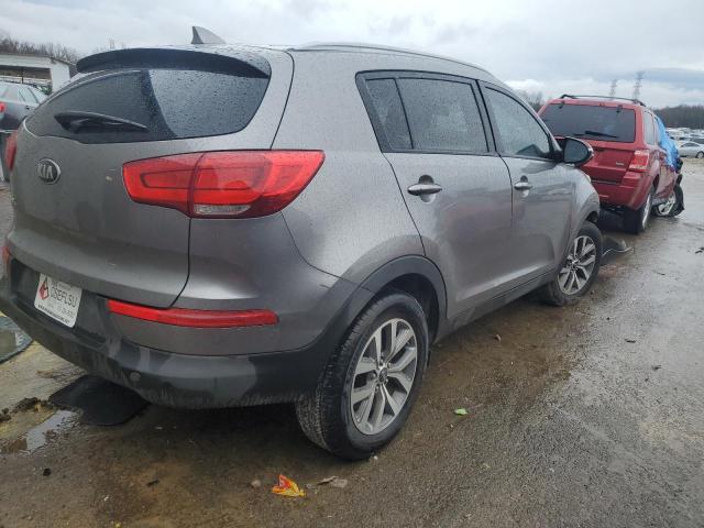 KNDPB3AC4E7656459 - 2014 KIA SPORTAGE BASE GRAY photo 3