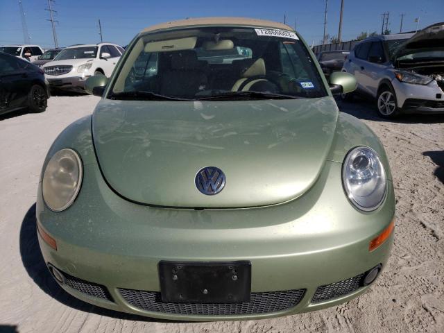 3VWSF31Y97M423337 - 2007 VOLKSWAGEN NEW BEETLE CONVERTIBLE OPTION PACKAGE 2 GREEN photo 5