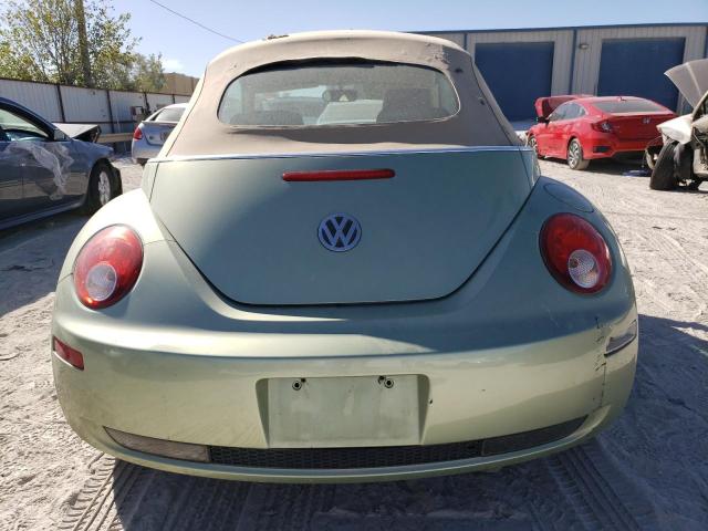 3VWSF31Y97M423337 - 2007 VOLKSWAGEN NEW BEETLE CONVERTIBLE OPTION PACKAGE 2 GREEN photo 6