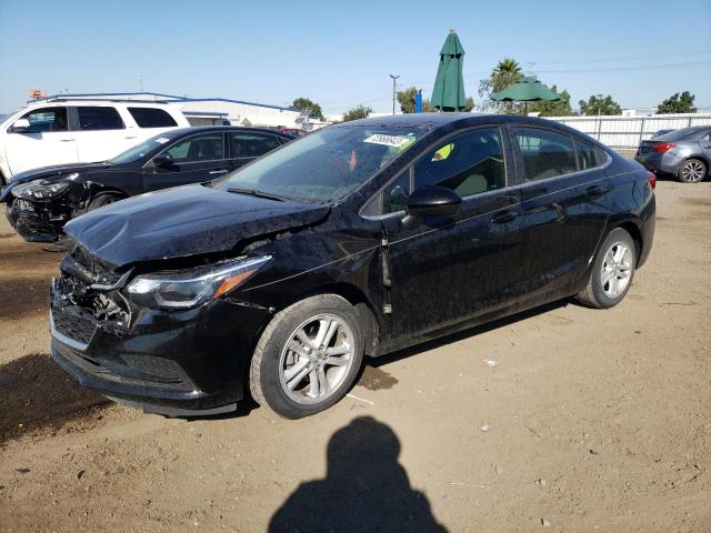 1G1BE5SM5J7201322 - 2018 CHEVROLET CRUZE LT BLACK photo 1