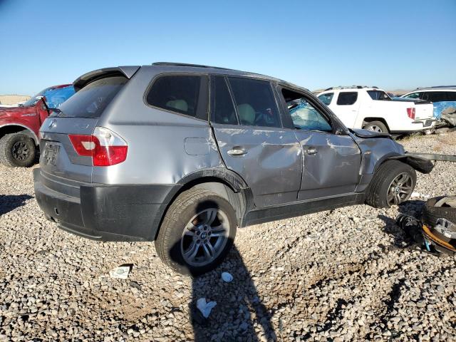 WBXPA934X4WA66854 - 2004 BMW X3 3.0I SILVER photo 3