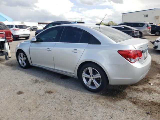 1G1PE5SB4D7118862 - 2013 CHEVROLET CRUZE LT SILVER photo 2