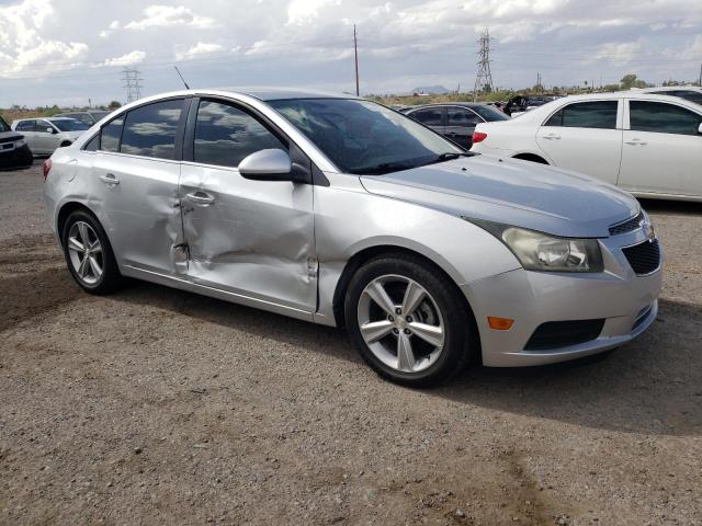 1G1PE5SB4D7118862 - 2013 CHEVROLET CRUZE LT SILVER photo 4