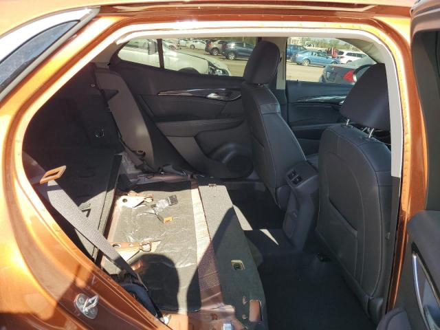 LRBFZNR44MD136096 - 2021 BUICK ENVISION ESSENCE ORANGE photo 10