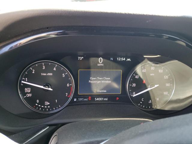 LRBFZNR44MD136096 - 2021 BUICK ENVISION ESSENCE ORANGE photo 9