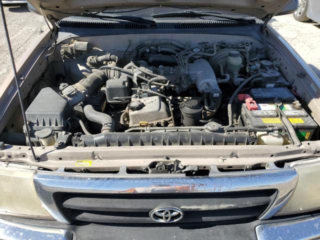 4TASM92N8YZ617045 - 2000 TOYOTA TACOMA XTRACAB PRERUNNER თაფლისფერი ფოტო 11