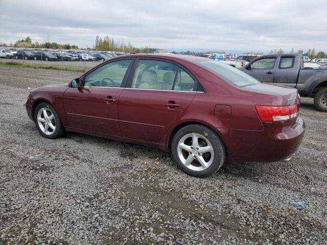 5NPEU46FX7H212723 - 2007 HYUNDAI SONATA SE RED photo 2