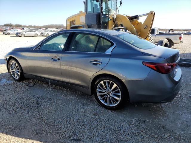 JN1EV7BP9MM706377 - 2021 INFINITI Q50 LUXE GRAY photo 2