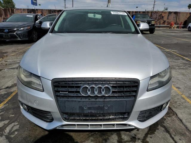 WAULF78K09N011801 - 2009 AUDI A4 2.0T QUATTRO SILVER photo 5