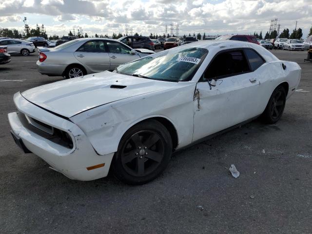 2C3CDYAG8DH719045 - 2013 DODGE CHALLENGER SXT WHITE photo 1