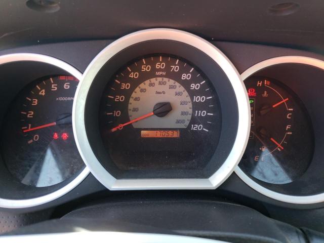 5TETU62N17Z428330 - 2007 TOYOTA TACOMA PRERUNNER ACCESS CAB BLUE photo 9