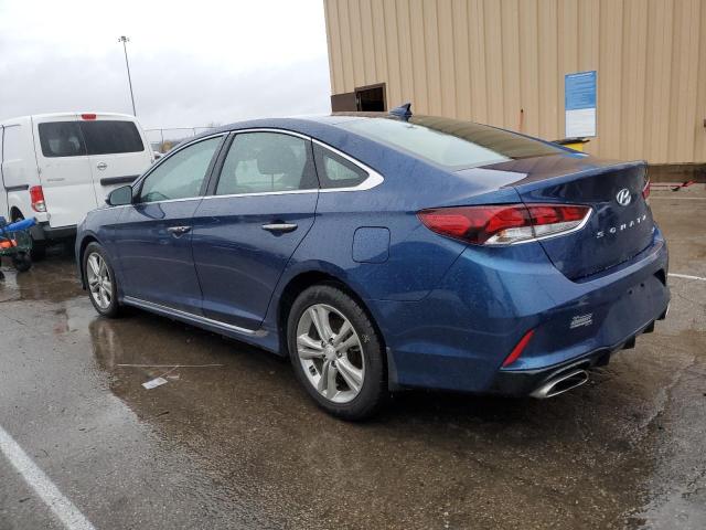 5NPE34AF8KH785347 - 2019 HYUNDAI SONATA LIMITED BLUE photo 2