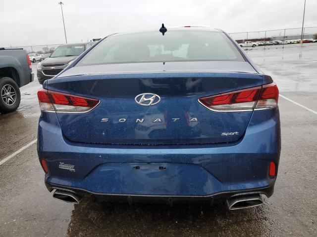 5NPE34AF8KH785347 - 2019 HYUNDAI SONATA LIMITED BLUE photo 6