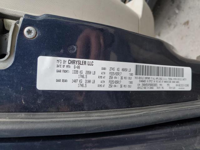 2A8HR54P88R838851 - 2008 CHRYSLER TOWN & COU TOURING 蓝色 照片 13