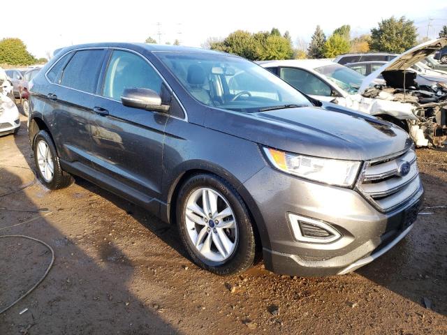 2FMPK4J91GBB15529 - 2016 FORD EDGE SEL GRAY photo 4