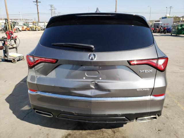 5J8YE1H35PL022255 - 2023 ACURA MDX GRAY photo 6