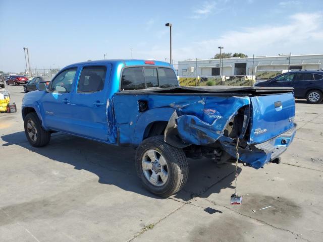 5TEKU72N87Z464758 - 2007 TOYOTA TACOMA DOUBLE CAB PRERUNNER LONG BED BLUE photo 2