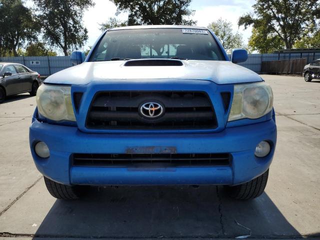 5TEKU72N87Z464758 - 2007 TOYOTA TACOMA DOUBLE CAB PRERUNNER LONG BED BLUE photo 5