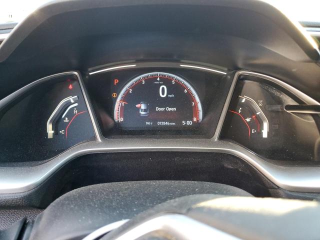 2HGFC2F80MH539537 - 2021 HONDA CIVIC SPORT წითელი ფოტო 9