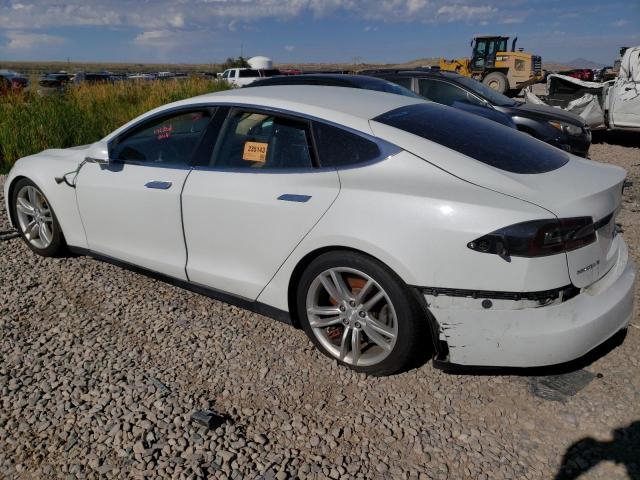 5YJSA1AC7DFP10976 - 2013 TESLA MODEL S Սպիտակ լուսանկար 2