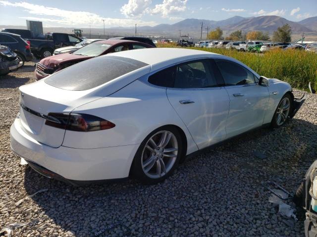 5YJSA1AC7DFP10976 - 2013 TESLA MODEL S Սպիտակ լուսանկար 3