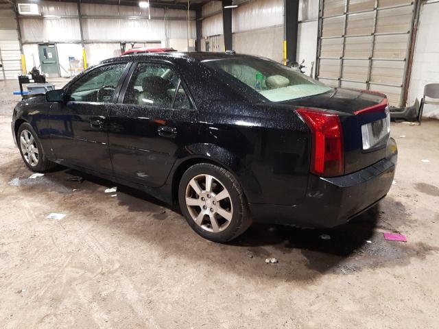 1G6DP577060165183 - 2006 CADILLAC CTS HI FEATURE V6 BLACK photo 2