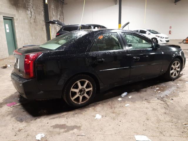 1G6DP577060165183 - 2006 CADILLAC CTS HI FEATURE V6 BLACK photo 3