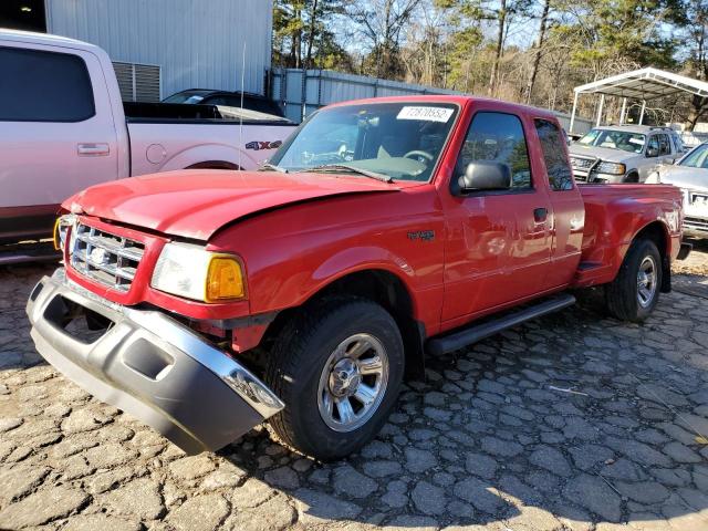 1FTYR44U62TA44888 - 2002 FORD RANGER SUP RED photo 1