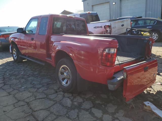 1FTYR44U62TA44888 - 2002 FORD RANGER SUP RED photo 2