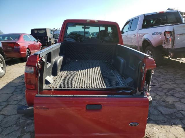 1FTYR44U62TA44888 - 2002 FORD RANGER SUP RED photo 6