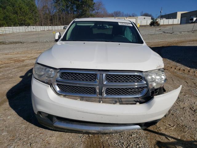 1C4RDJAG3DC665945 - 2013 DODGE DURANGO SXT WHITE photo 5