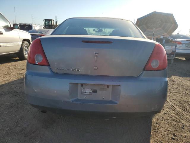 1G2ZF57B184138360 - 2008 PONTIAC G6 VALUE LEADER BLUE photo 6