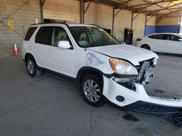 SHSRD78925U304133 - 2005 HONDA CR-V SE WHITE photo 4