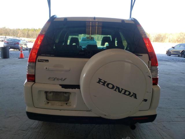 SHSRD78925U304133 - 2005 HONDA CR-V SE WHITE photo 6