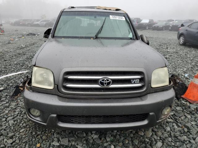 5TDBT48A63S190926 - 2003 TOYOTA SEQUOIA LIMITED GRAY photo 5