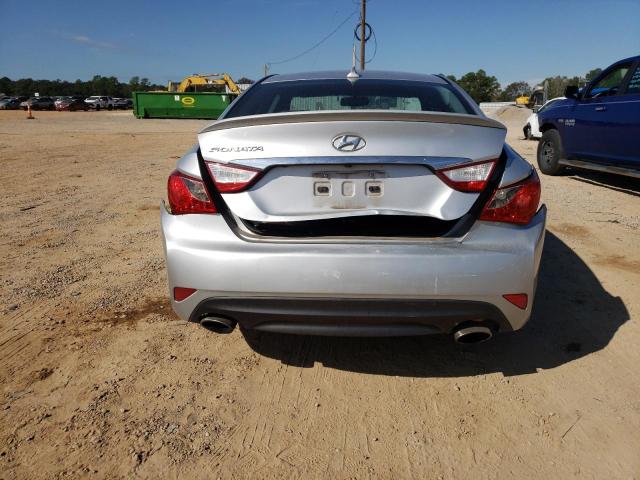 5NPEC4AC9EH816423 - 2014 HYUNDAI SONATA SE SILVER photo 6