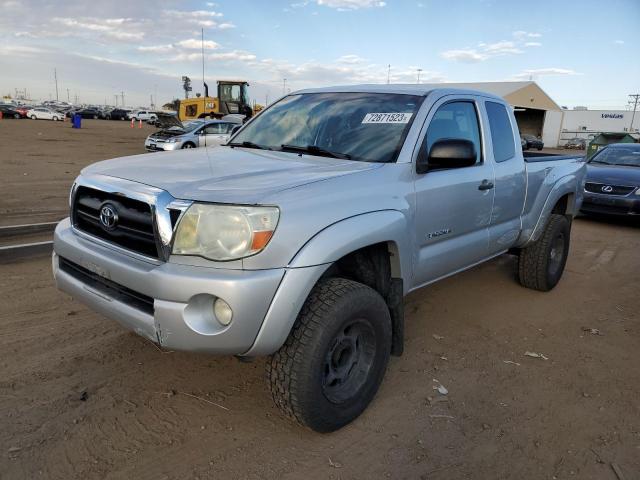 5TETU62N58Z493781 - 2008 TOYOTA TACOMA PRERUNNER ACCESS CAB SILVER photo 1
