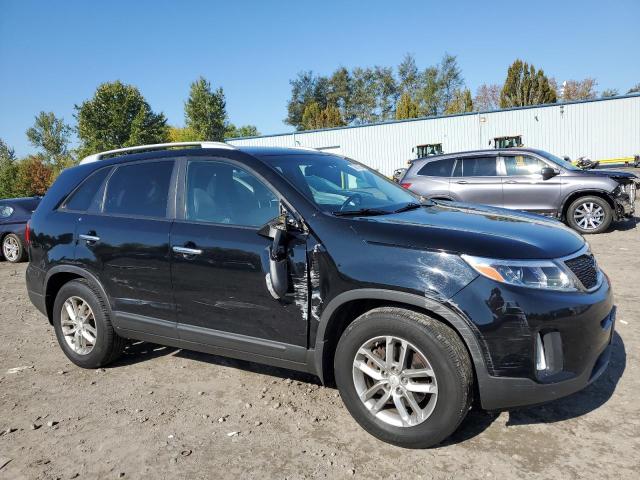 5XYKT4A61EG482571 - 2014 KIA SORENTO LX BLACK photo 4