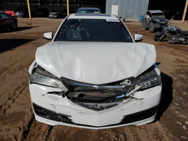 19UUB1F33GA006142 - 2016 ACURA TLX WHITE photo 5