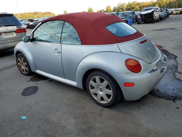 3VWCD21YX3M321785 - 2003 VOLKSWAGEN NEW BEETLE GLS SILVER photo 2